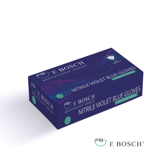 F. Bosch νιτρίλιο Violet Blue μωβ χωρίς πούδρα